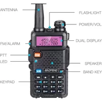 Durable Car Walkie-talkie UV5R Handheld 5W/8W High-power Outdoor Wireless