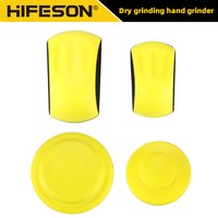 Handschleifblock-Set, 12,7 cm, 15,2 cm, PU-Handschleifblock, Schleifwerkzeug für Klettverschluss, Schleifpapier, Schleifscheibe, Polierpad