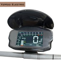 DKD LCD Display CAN-BUS ONE-LIN Protocol Speedometer With Bracket Or Sunshade Cover For Votol Fardriver Controller Scooter Ebike image 4