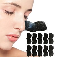 10/30/50Pcs Deep Cleansing Blackhead Remover Gentle Patches Black Hydrocolloid Nose Strips For Blackheads & Whiteheads