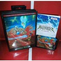 Elemental Master Game Card with Box and Manual for 16 Bit Sega MD Megadrive Genesis System