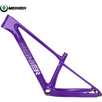 26er Mountain Bike Frame Full Internal Routing Carbon Kids Bike frame Max 26x2.6Tire Disc brake carbon mountain bike frame