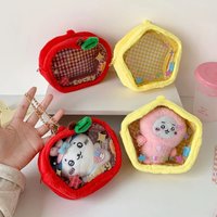Cartoon Star Baby Carrier Toy Storage Display Hanging Bag Anime Pouch Bag Doll Dust-proof Figurine Bag