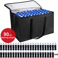 Large-Capacity Insulated Cooler Bag - Keep Food Hot & Cold For Hours - Grocery Tote, Soft Cooler Bag