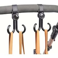 Baby Stroller Organizer Hooks Easy to Carry Strong and Durable Hook Clip Suitable for Purse Mommy Bags