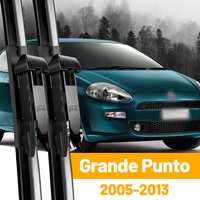 Wiper Front Wiper Blades For Fiat Grande Punto 2005-2013 Windshield For FIAT Punto Evo 2009-2013 2010 2011 26"+15" Accessories