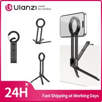 Ulanzi MA57 Magsafe Carabiner Phone Tripod Selfie Stick Magnetic Phone Handle for iPhone 17 16 15 14 for Outdoor Travel