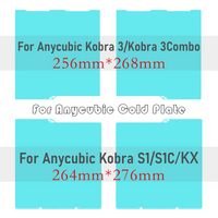 For Anycubic Kobra 3 Cold Plate Kobra S1 S1C KX Build Plate For Anycubic Kobra 3 Combo Kobra X Kobra3 Heat Bed Cool Spring Steel