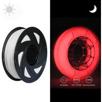 1.75mm 3D PLA Filament 3D Printer Materials Glowing White to Red Green Rainbow Filaments Glow In The Dark Luminous Filament