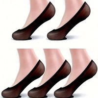 5 pairs of one-time use women's soft and breathable short socks, boat-shaped socks, high elasticity socks, breathable socks