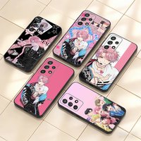 Tamon s B-Side Phone Case For Samsung S25,S24,S21,S22,S23,S30,Ultra,S20,Plus,Fe,Note,10,9,5G Black Cover