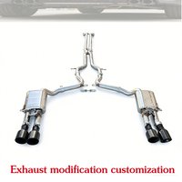 Fit for Porsche Panamera 971 3.0T 2016-2023 High Performance Exhaust System Muffler Factory Control Valve Catback Exhaust Pipe