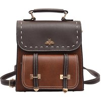 Backpack for Women Leather Backpack Women Handbags Girls Travel Patchwork Female Backpacks for Casual School Laptop Bags women