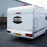 Car Hobby Graphics Stickers For Motorhome Horsebox Caravan RV Camper Van Body Decor Vinyl Decals Accessories
