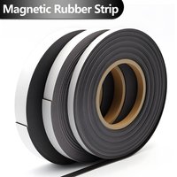 39.38 inch Flexible Magnetic Strip Rubber Magnetic Strip Used for Refrigerator Posters Wall Photos Decoration Tools Free Cutting