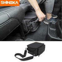 Shineka Veranstalter für Jeep Wrangler JK JL JLU 2013-2017 Sport Rubicon Gladiator JT Rücksitz hinten unter Sitz Aufbewahrung taschen Box