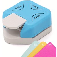 3 in1 Mini Corner Trimmer Corner Durable Rounder Punch R4/R7/R10mm Round Corner Trimmer DIY Paper Cutter Card Scrapbooking Punch