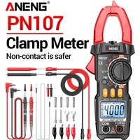 ANENG PN107 Clamp Meter VC1010 Voltage Tester Kit 4000 Counts 200A AC DC Current NCV Detection Electrician Tools