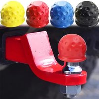 4 Colors Trailer Ball Head Protective Cap Rubber Towing Bars Cap Hitchs for Cars Trucks Trailers Protector Cover Car Accessories