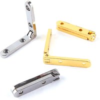 2Pcs 90 Degree Hinges For Wooden Box Jewellery Case Cabinet Furniture Hardware Wine
