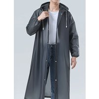 AliExpress NONE Women Men Reusable Hooded Raincoat Waterproof EVA Poncho Cape Hood Raincoat For Travel Fishing Bike Hiking