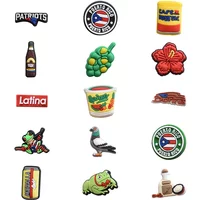 Frog Shoe Charms for Crocs Accessories Clogs Pins Men Badges Kids Jeans Boy Girls Decorations Buckle Shoes Accessories