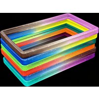 6-Pack Slab Guard for PSA Graded Cards TPU Slab Protector Graded Guard Bumper Guard Gradient Color Glitter Limited Edition