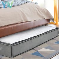 1-5PCS Foldable Under Bed Storage Bag Extra Large Capacity Non-Woven Fabric Clothes Protector for Blanket and Quilt Organization