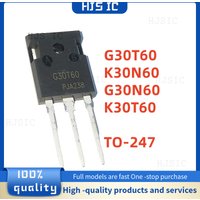 5pcs/lot SGW30N60 G30N60 K30T60 IGW30N60T G30T60 IKW30N60T K30N60 TO-247 In Stock