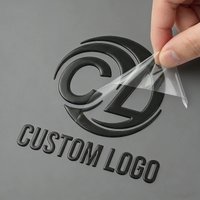30pcs Personalized Stickers Custom 3D UV Print Transfer Sticker Wedding Label Names Stickers Company Logo DIY Gifts Bottles Cups