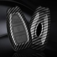 Fashion ABS Car Key Cover Case Protector Shell Keychain For Ford Focus 3 4 ST Mondeo MK3 MK4 Fiesta Fusion Kuga Ecosport Keyless