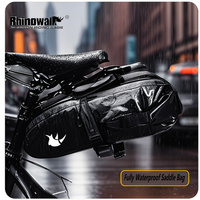 Rhinowalk Bicycle Saddle Bag Waterproof 1.5L/2.5L/4L Bike Rear Seat Bike Tail Rear Bag Cycling Tail Trunk Pannier Small Luggage