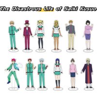 15CM Anime The Disastrous Life of Saiki K Acrylic Stand Model Figure Saiki Kusuo Kaidou Shun Teruhashi Kokomi Cosplay Gift