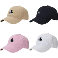 Disney Mickey Anime New Unisex Hot sale Cartoon Cotton Baseball Cap For Men Women Adjustable StreetWear Dad Snapback Hat Gift