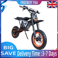 adult E-bike 3000W 48V 30Ah battery Electric bike,12-inch front wheel and 10-inchrear wheel off-road tires E-Mountain bike FREEBOY Y66
