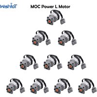 Power Functions L Motor 8883 Compatible with legoeds Building Blocks MOC Car Model Power Modification Large Motor Spare Parts