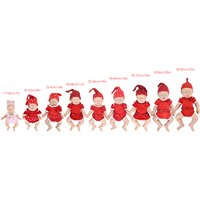 IVITA Lifelike Silicone Reborn Baby Doll High Quality Painted Soft Newborn Doll 9 Sizes Options Fashion Baby Girl Wholesale Toys