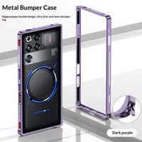 Case For ZTE RedMagic 11 11S Pro Plus Pro + new metal frame heat dissipation bare machine feel Cover Shockproof Bumper Funda