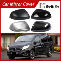 Convient pour 15-23 Mercedes Benz Metris W447 couvercle de rétroviseur, coque de rétroviseur inversé, couvercle de réflecteur texturé en fibre de carbone