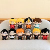 23cm Haikyuu Plush Toys Lovely Haikyuu Anime Dolls Hinata Shoyo & Tobio Kageyama & Daichi Sawamura Peluche Toy Collection Gift