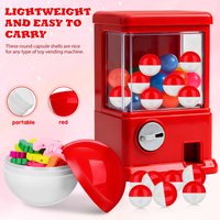 25pcs Round Vending Machine Capsules Toy Capsules Empty Colored Ball Claw Machine props Plastic Fillable Balls Party game Favors