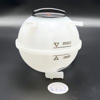 Coolant Expansion Tank + Cap For VW GOLF MK2 MK3 CADDY JETTA PASSAT POLO Saloon 1H0121407A 357121407A