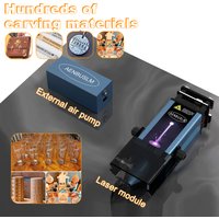 AENBUSLM 40W 80W tête de gravure Laser 450nm Module Laser à lumière bleue CNC Machine de découpe Laser bricolage graveur outils de travail du bois