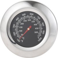 3" Thermometer Grill Accessories Grill BBQ Lid Thermometer Smoker Temp Gauge 100°F - 1000°F (50°C - 500°C) Thread M10