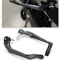 Universal Motorcycle CNC Aluminum Alloy Handlebar Brake Clutch Lever Hand Guard Protector Modification Motorbike Moto Handguard