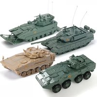 1/72 China ZTD-05 Amphibious Armored Assault Vehicle ZTZ-99A Tank 09 Wheeled Infantry Combat 4D Assemble Military Model