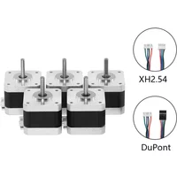 1/3/5pcs 17HS4401/17HS4401S 1.8 Nema17 Stepper Motor 2 Phase 1.5A 42mN.m With Cable For CNC Roter Laser Engraving Machine