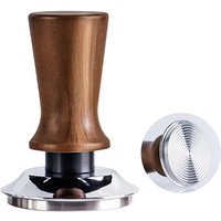 30lb Constant Tamper Wood Handle Espresso Tamper 54mm 58mm Spring Loaded Tamper Stainless Steel Coffee Tamper Barista Tools