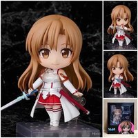 Nendoroid Asuna Ver 2 Sword Art Online Anime Pvc Action Figure Collectible Desktop Display Model For Anime Collectors
