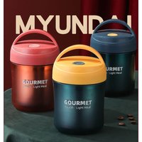 Thermal Porridge Cup Stainless Steel Insulated Lunch Bag Food Warmer 500ml Thermos Soup Cup Lunch Box for Kids School Outdoor